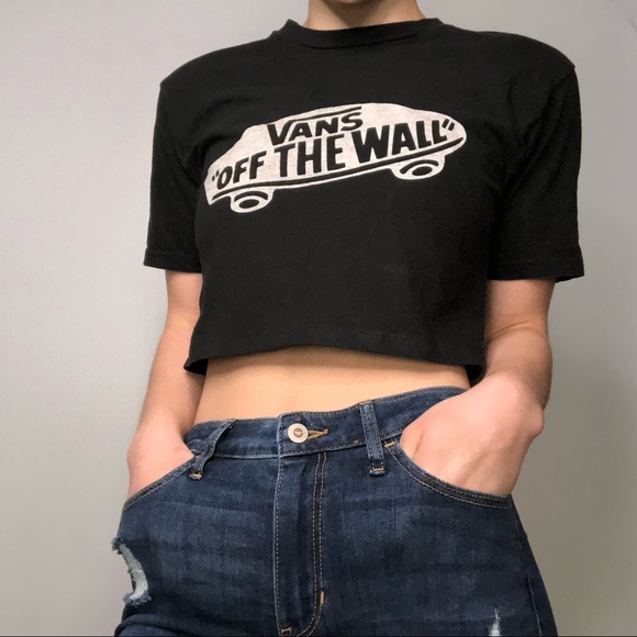 Vans crop top shirt Clearance